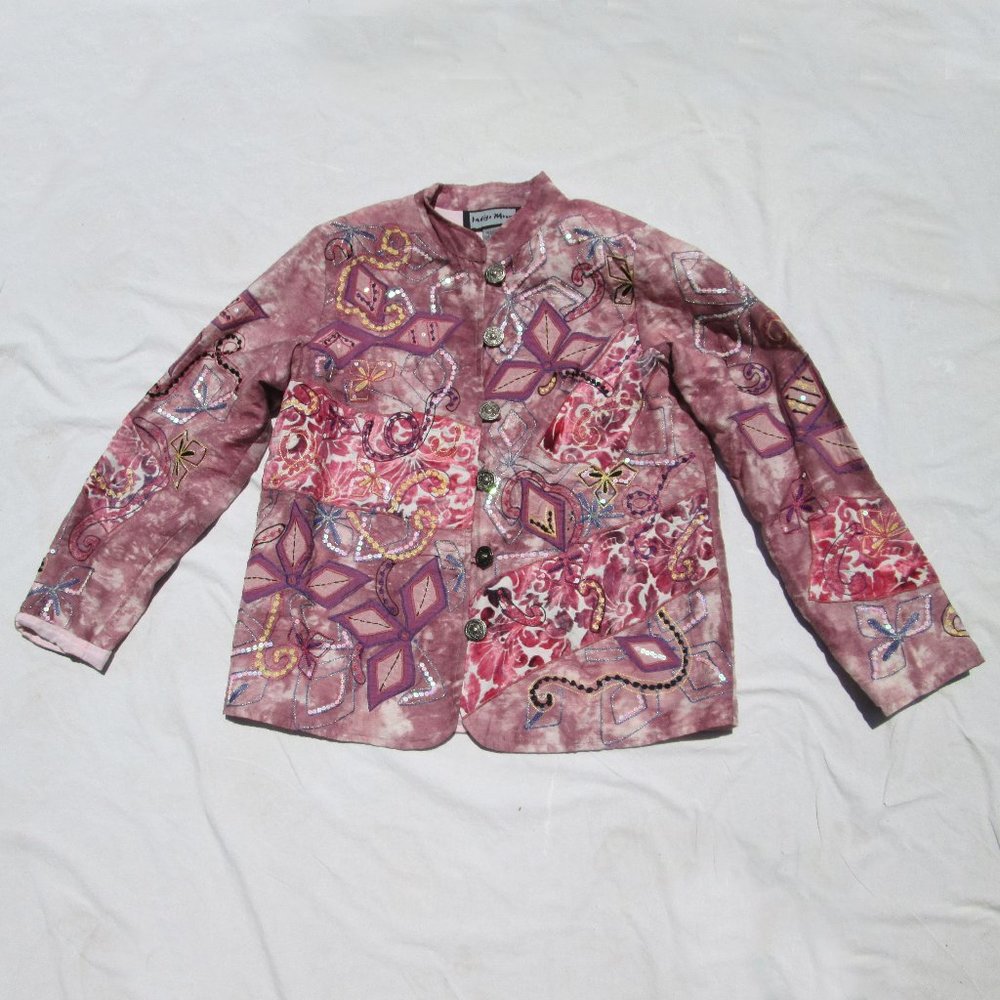 Indigo Moon Wearable Art Jacket